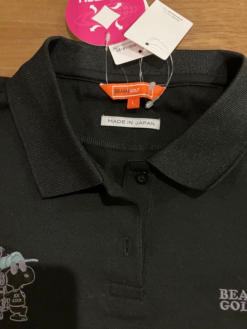 ビームスゴルフ　レディース ポロシャツ スヌーピー　コラボ　L