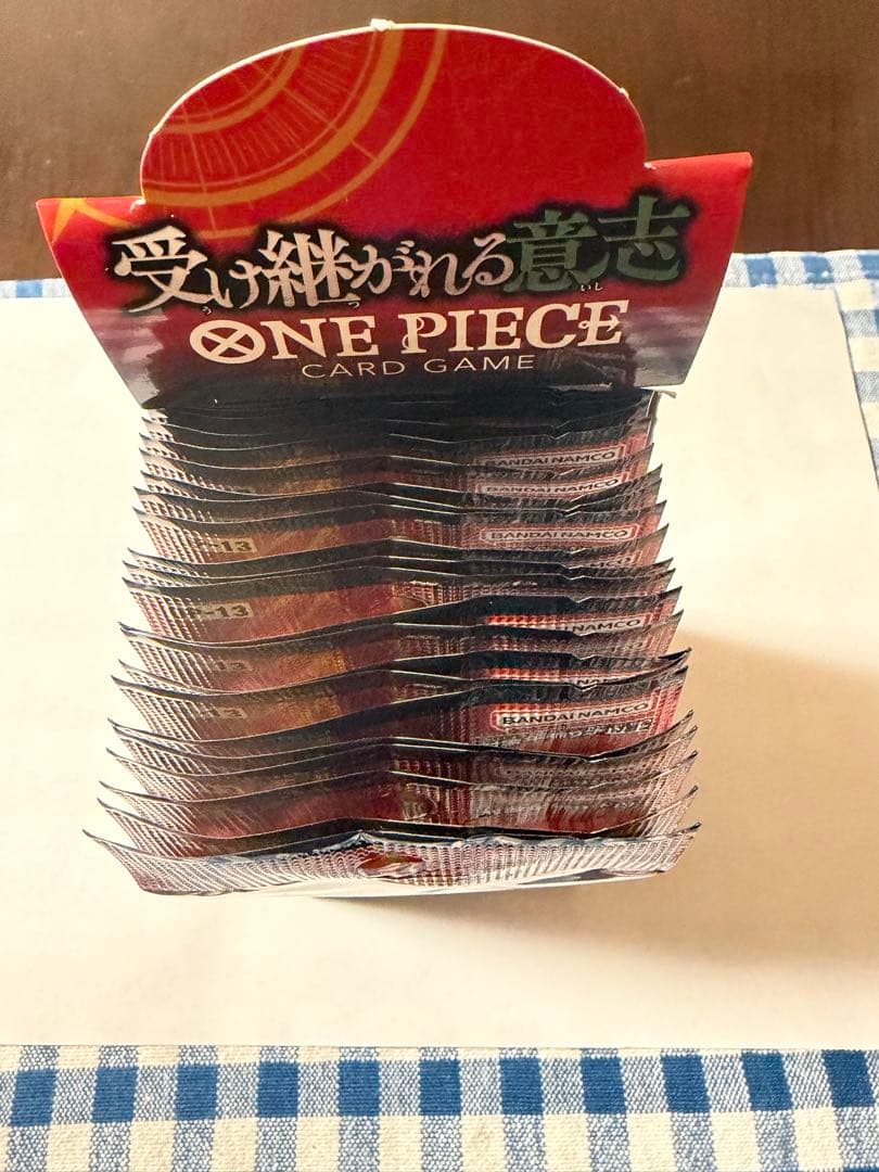 ワンピースカードゲーム　受け継がれる意志　1Box 24パック入り⭐️先程購入⭐️