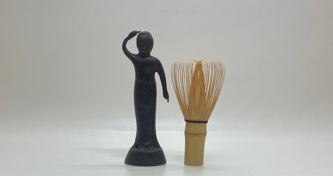 仏教美術　誕生仏　仏像　銅製 　　　k93