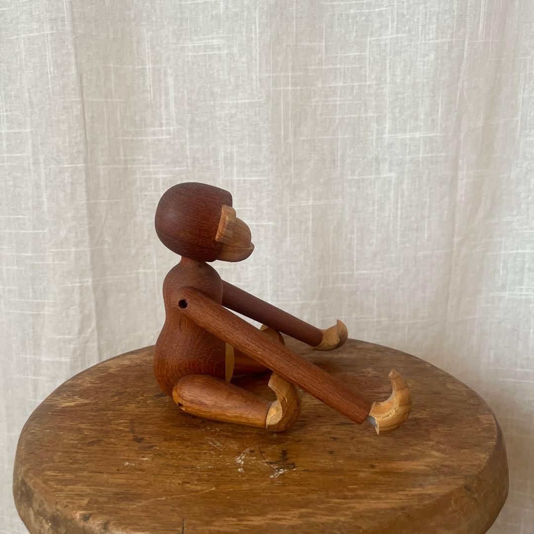 【正規品・希少】Kay Bojesen モンキー Sサイズ チーク オリジナル