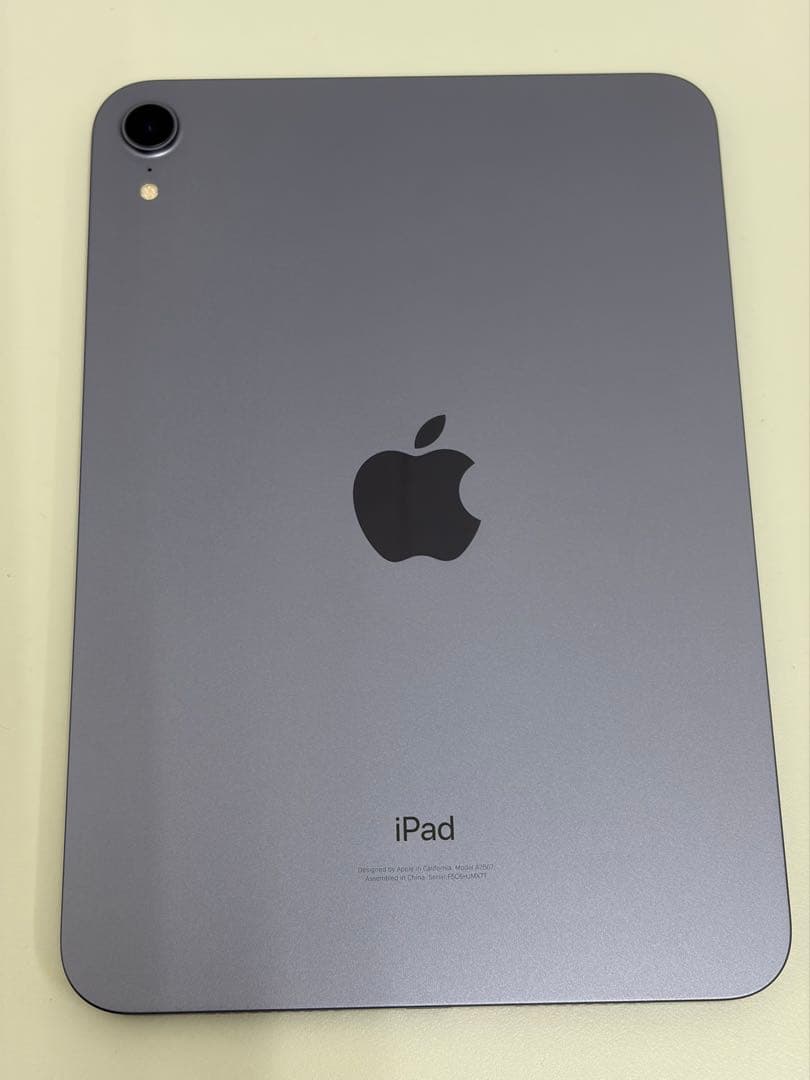 (美品) iPad mini 第6世代 256GB Wi-Fi パープル