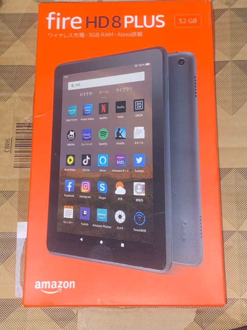 10世代 Fire HD 8 Plus (8インチHDディスプレイ) 32GB