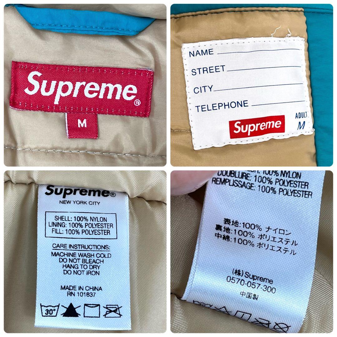 【希少】supreme SLEEVE LOGO SIDELINE PARKA M