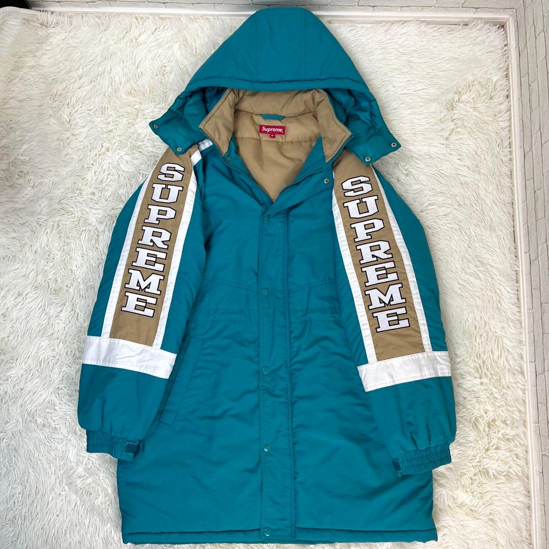 【希少】supreme SLEEVE LOGO SIDELINE PARKA M