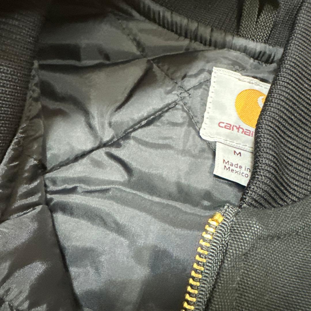 carhartt ダックベスト　ブラック　メキシコ製