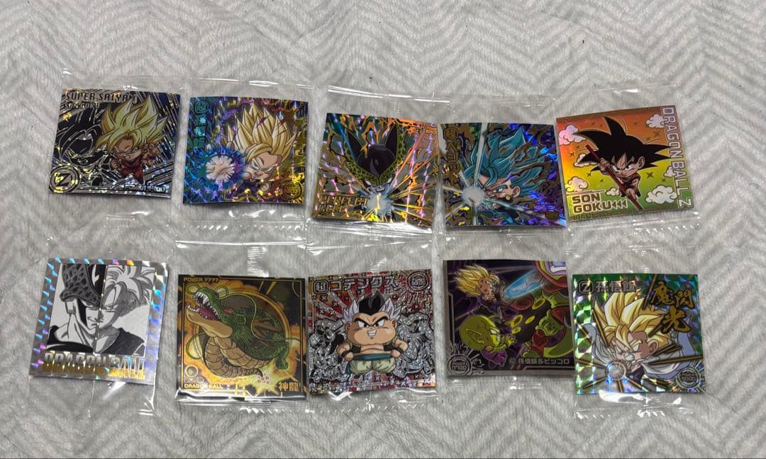 ドラゴンボール　ウエハース　引退品　高レア多数　高額シール多数‼️