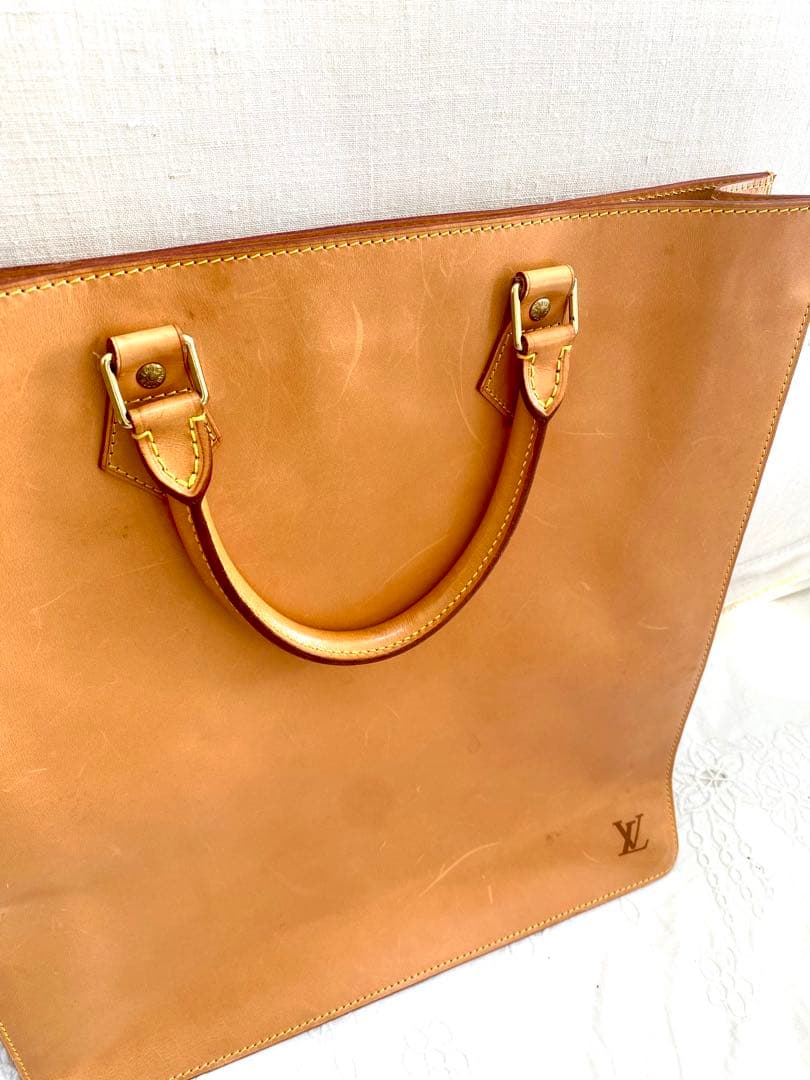 ルイヴィトン　レザートートバッグ　スペシャルオーダー
