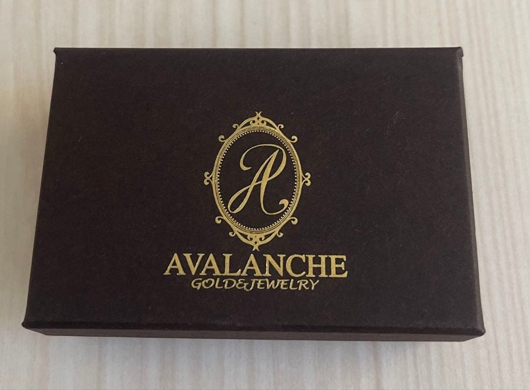 【22時まで】AVALANCHE 10K YG フープピアス 20mm 両耳