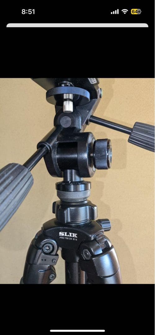 SLIK 三脚 プロ 700 DX-III N (雲台SH-807N付)