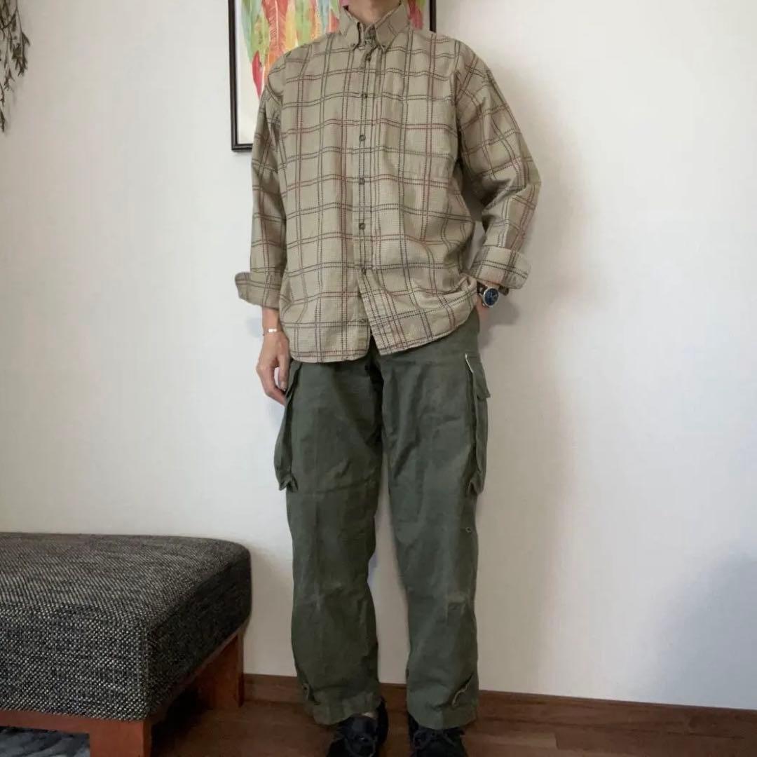 M-47 後期 M47 フランス軍 サイズ21 ヘリンボーン カーゴパンツ　希少