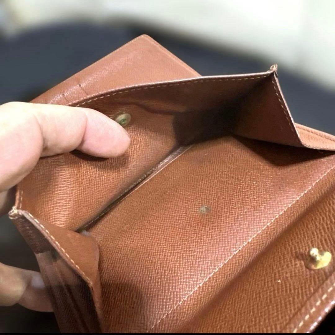 ⑤☆優良品/Ⓜ️サイズ♪ポルトトレゾールエテュイパピエ ☆三つ折り 財布