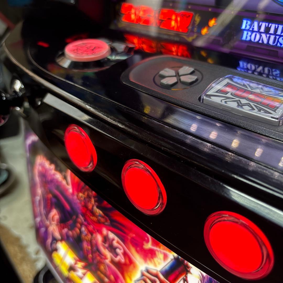 Lパチスロ北斗の拳AD XR （ケンシロウパネル）簡易ユニット付き　実機