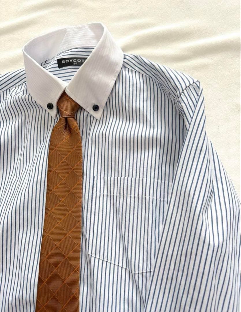 極美品！160 ボイコット BOYCOTT フォーマル　スーツ 男の子 卒業式