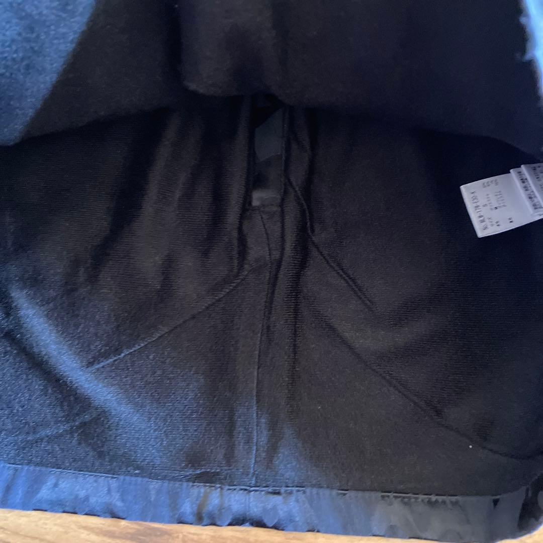 マークアンドロナ　スカート　黒　S ゴルフ　裏起毛