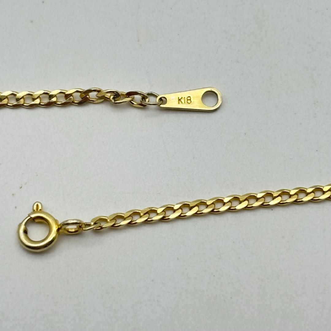 K18ゴールドチェーンネックレス 3.12g