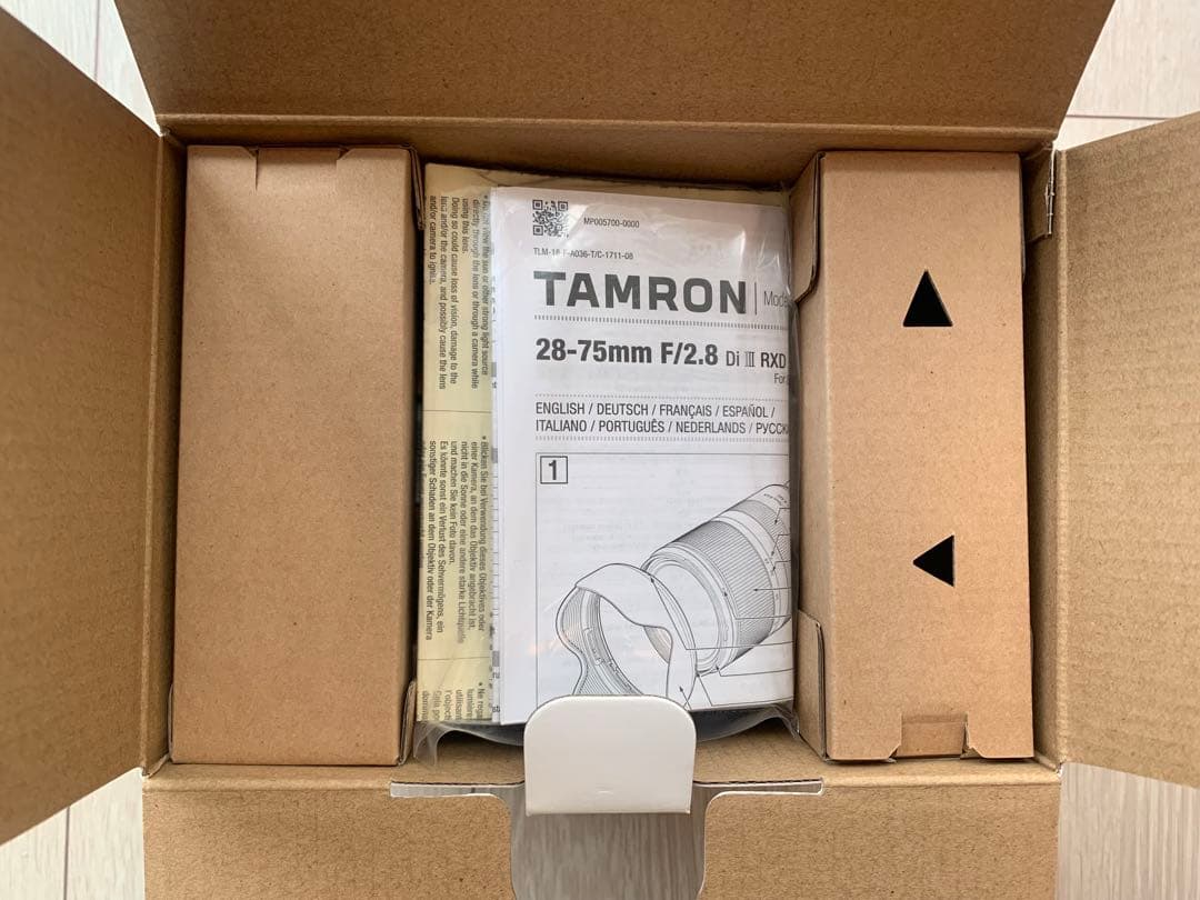 TAMRON AA036SF 28-75mm F2.8 Di Ⅲ RXD