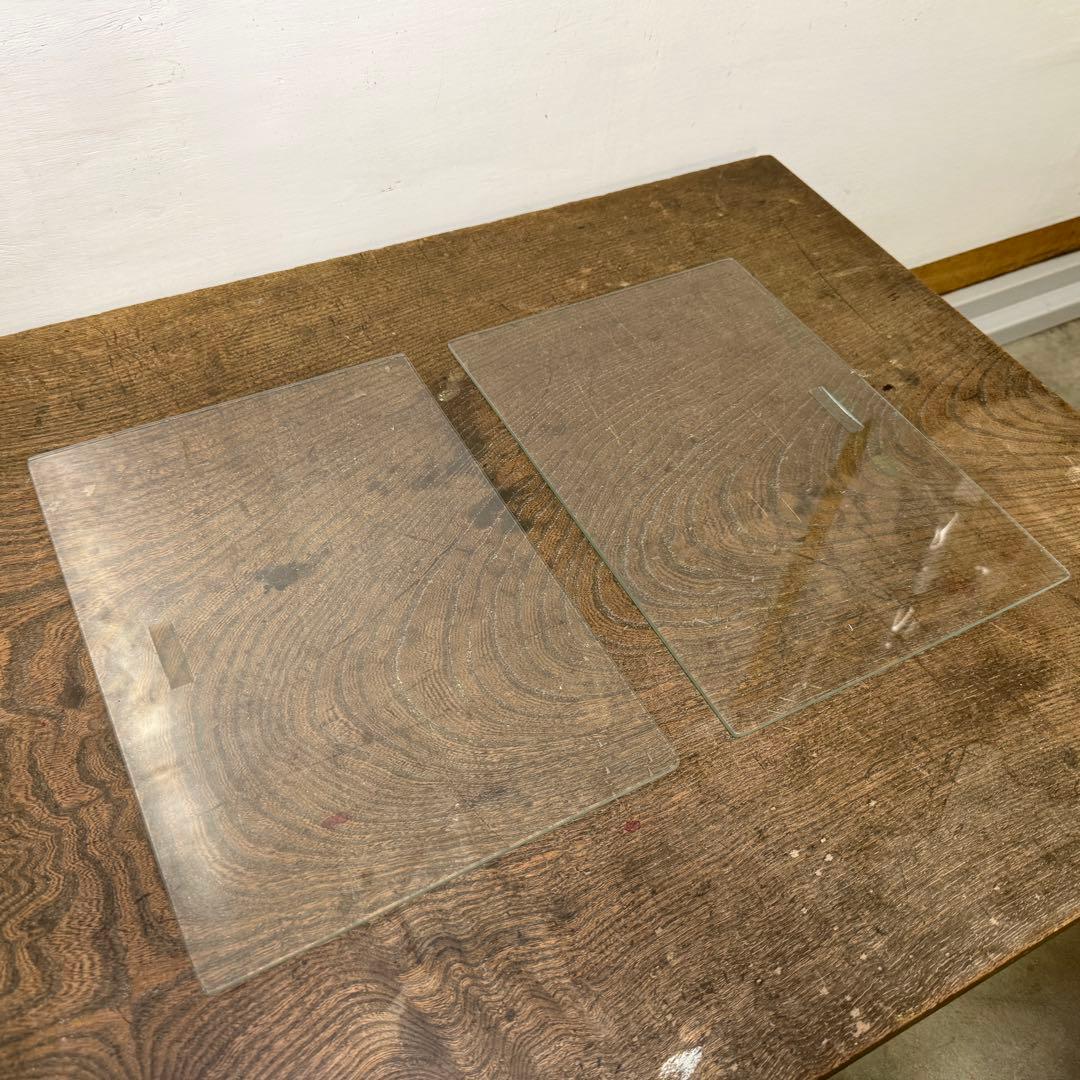 昭和レトロ ガラスケース ロッテ 極小 卓上 アンティーク ショーケース 陳列棚