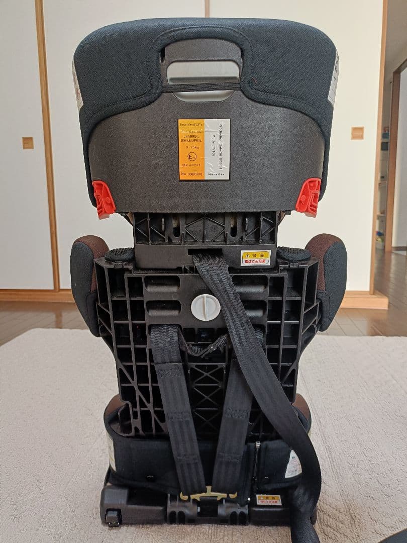 日本育児 トラベルベスト EC Fix ISOFIX ジュニアシート