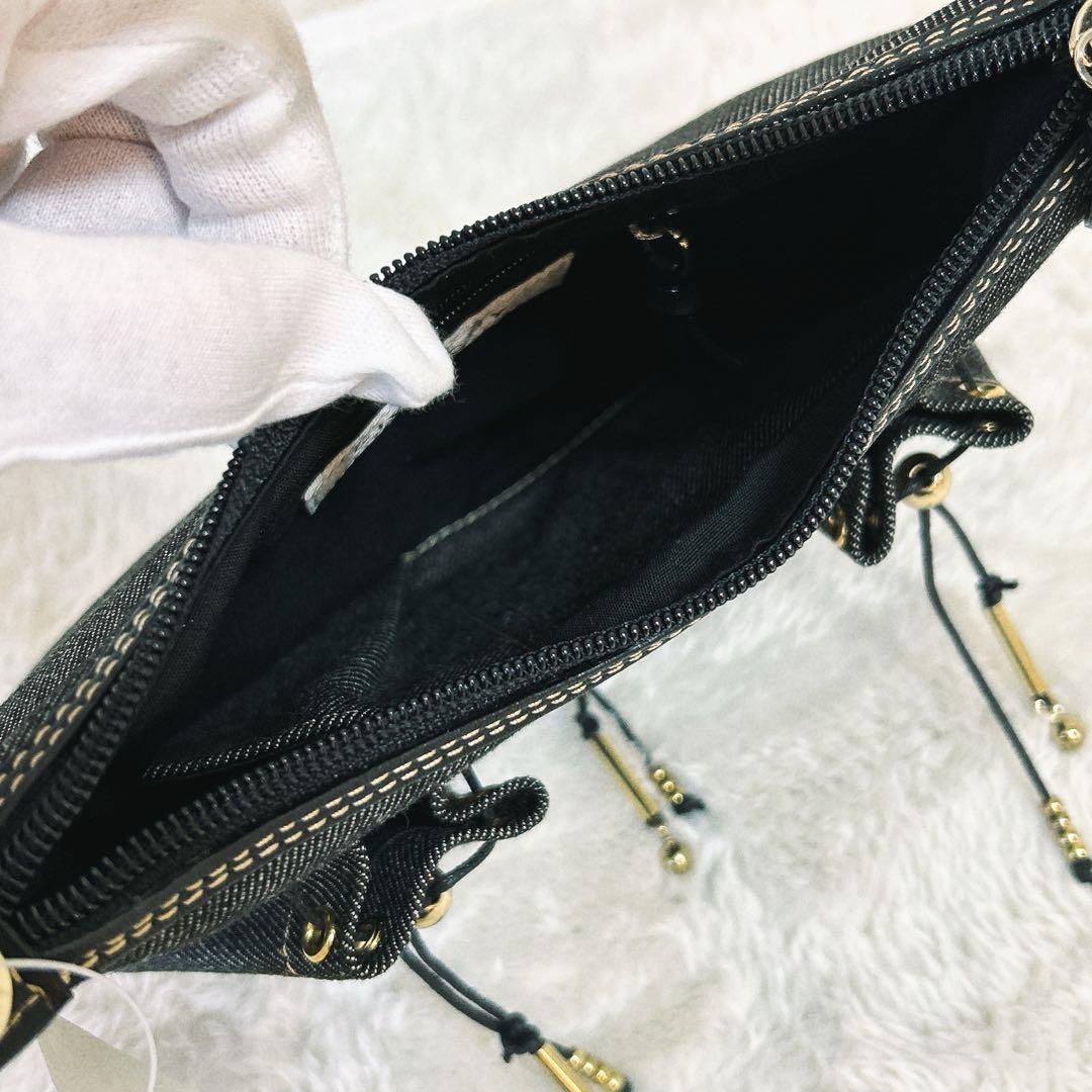 ジバンシー★未使用タグ付★アクセサリーポーチ★ハンドバッグ★デニム地★インディゴ