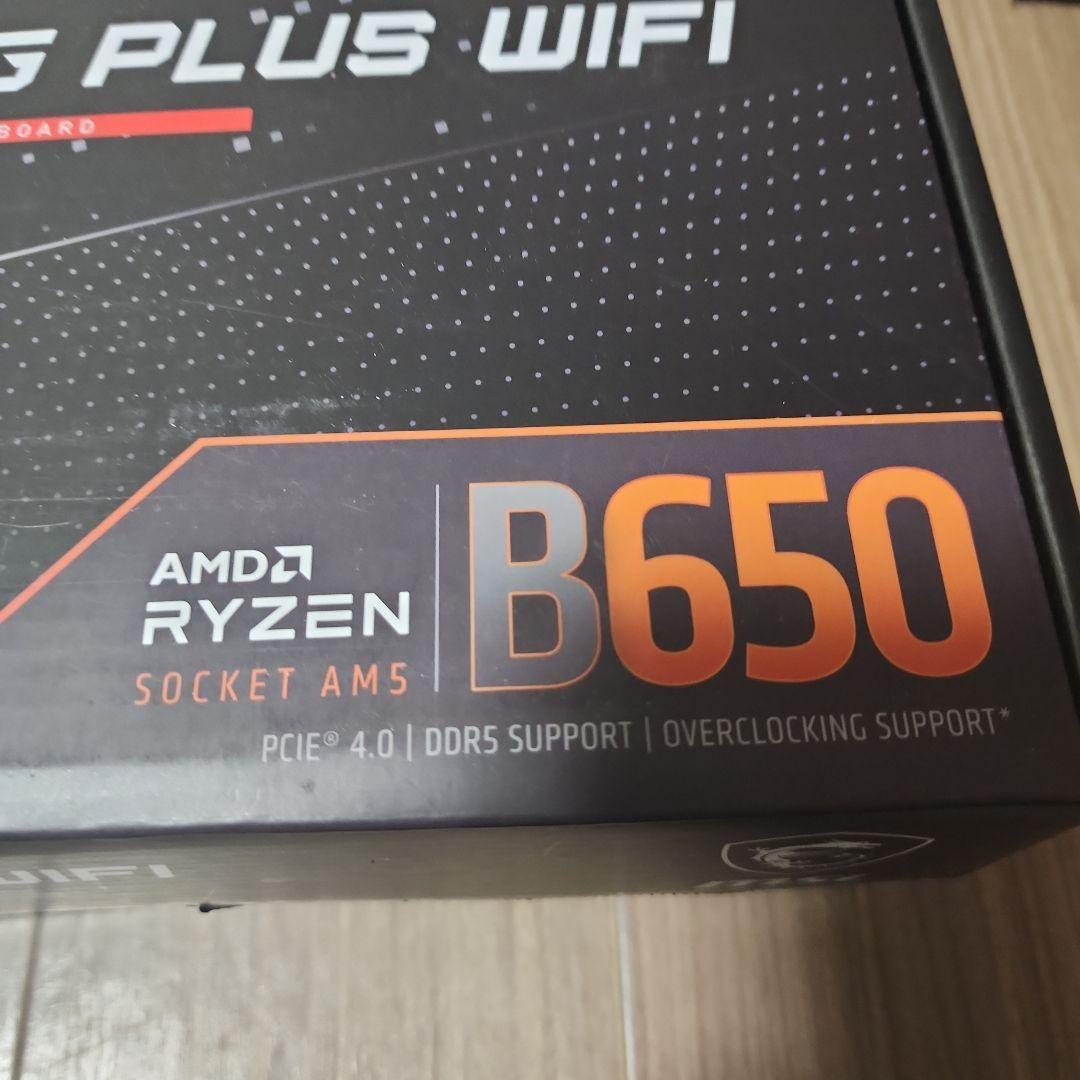 T*G様 B650 GAMING PLUS WIFI マザーボード