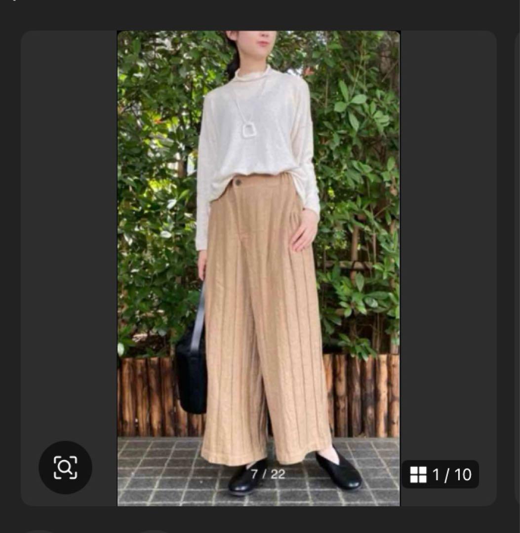 値下げ【美品】plantation BIZEN Autumn WAVE パンツ