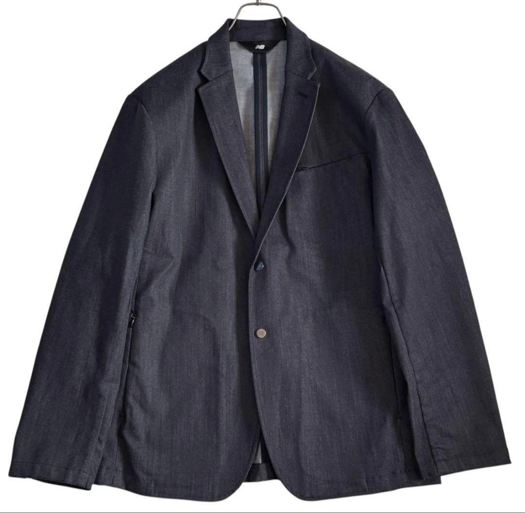 極美品！NEW BALANCE Met24 JACKET Denim L