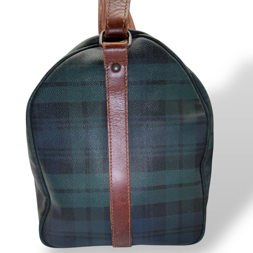 ポロ ラルフローレン ボストンバッグ PVC レザー 2way クロスボディ