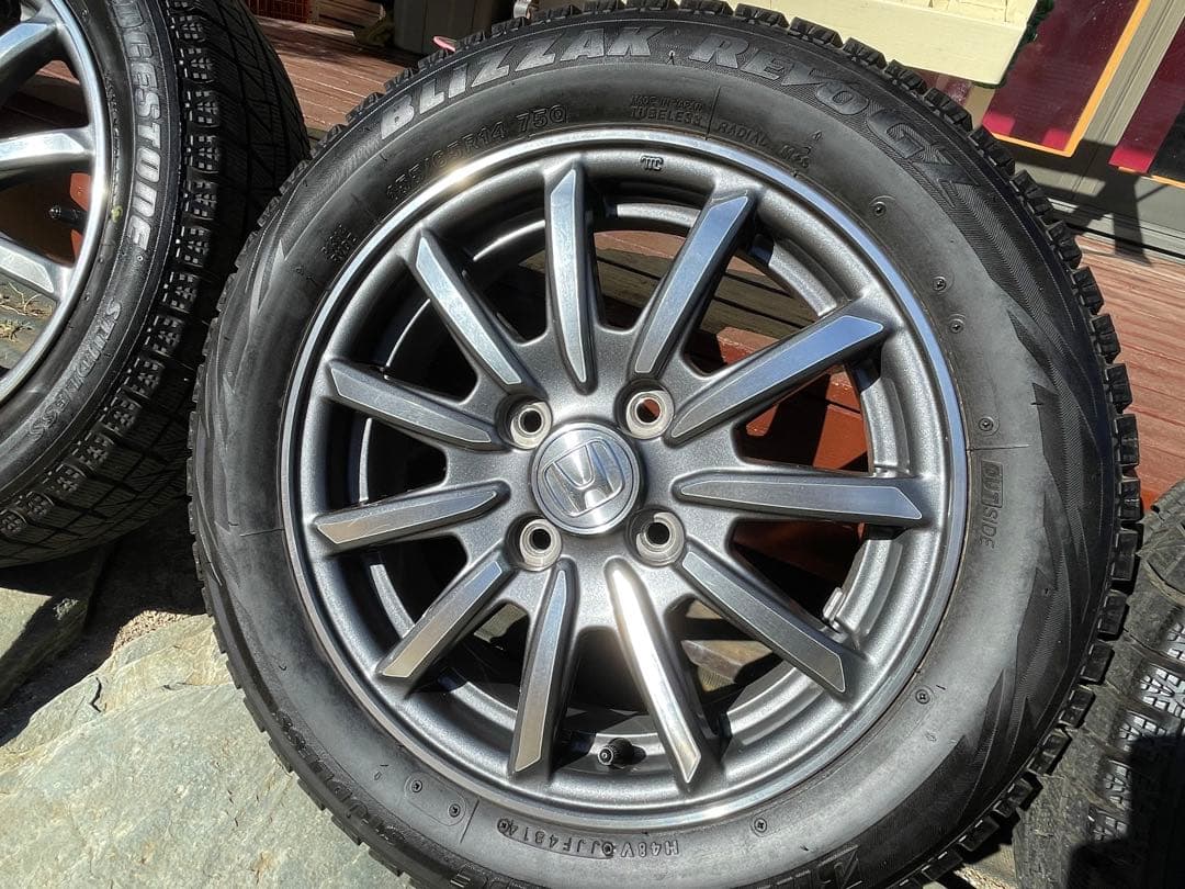 ホンダN-wgn(box)スタッドレス、アルミホイール　 4本セット