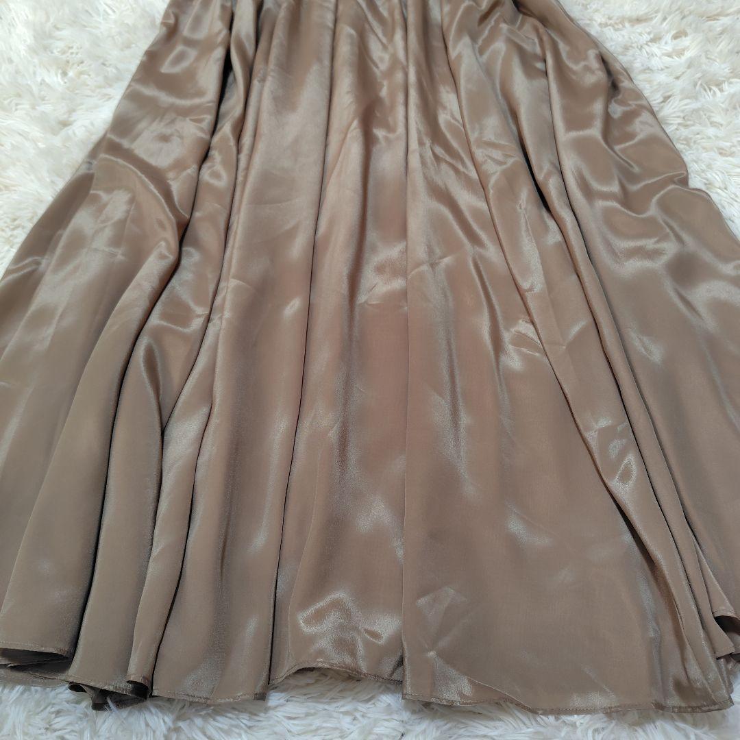 【タグ付き♡2023品】グレースコンチネンタル　サイドギャザーロングワンピース