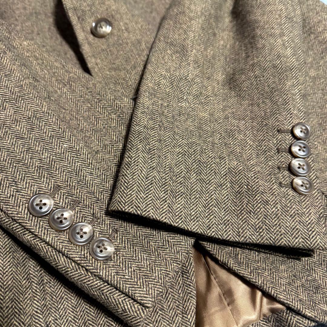 Polo Ralph Lauren テーラードジャケット 40S ヘリンボーン