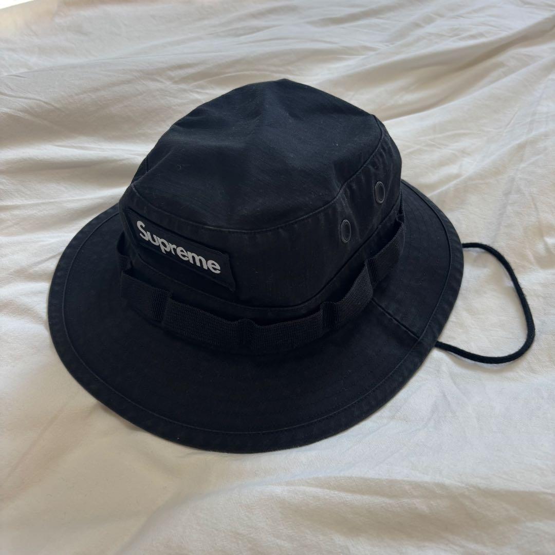 帽子 Supreme Military Boonie Black