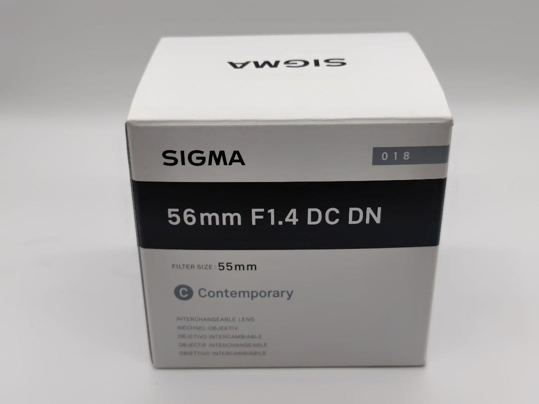 SIGMA 56mm F1.4 DC DN 単焦点レンズ　Xマウント