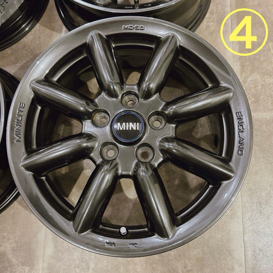 【MINI ミニクーパー】純正ホイール ブラック 4本セット 16インチ