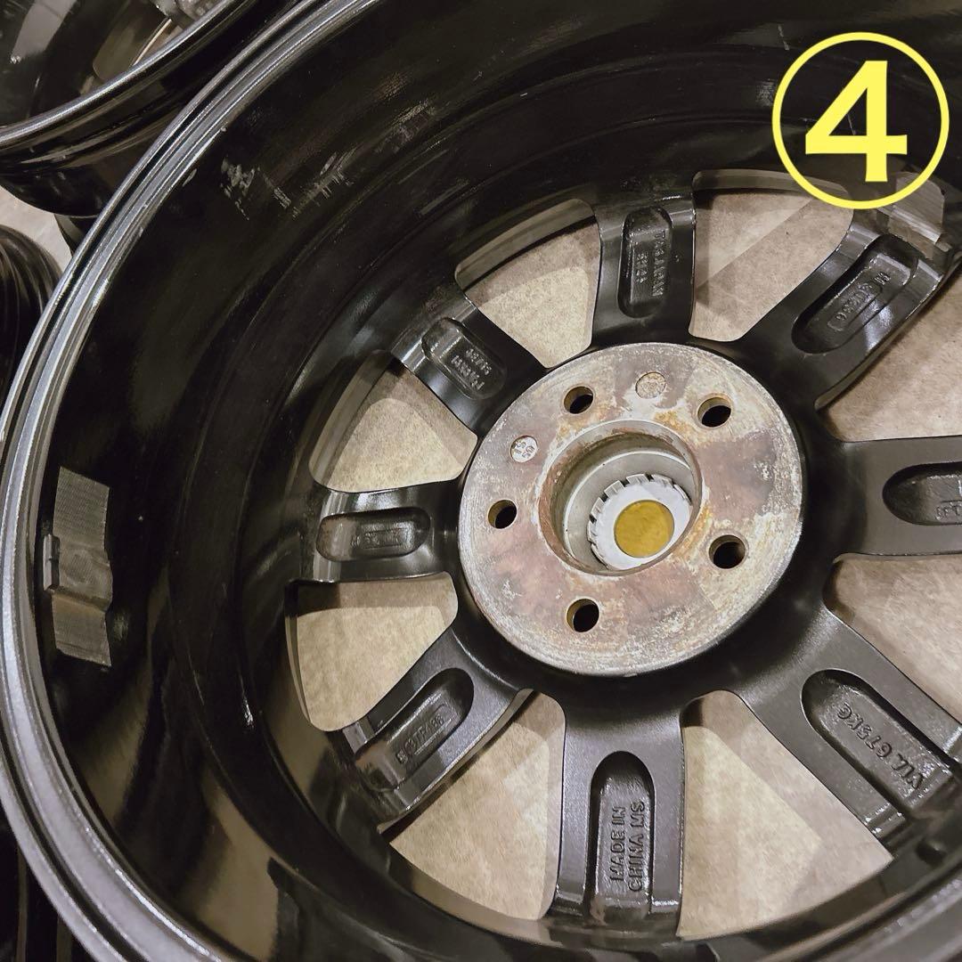 【MINI ミニクーパー】純正ホイール ブラック 4本セット 16インチ