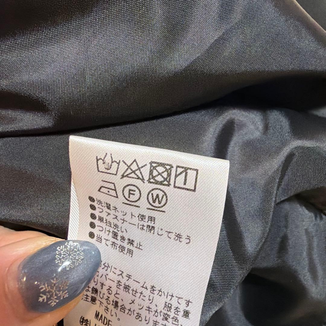 ヤマダヤ　異素材カジュアルコート　ブラック　M