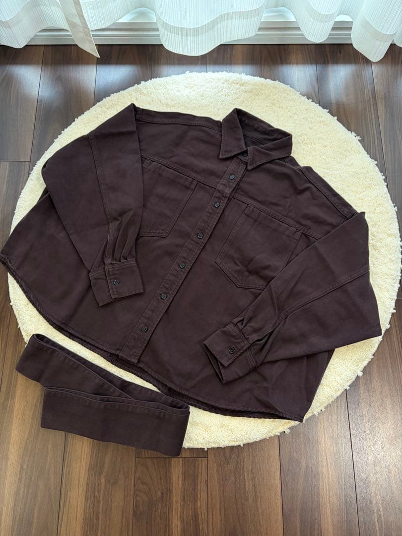 Whim Gazette(ウィム ガゼット) デニムボウタイシャツ