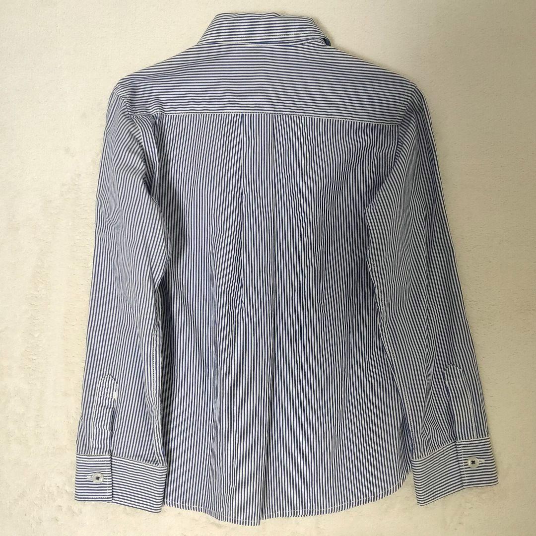 グリーンレーベルリラクシング 金ボタン キッズスーツ 3点セット ストライプ