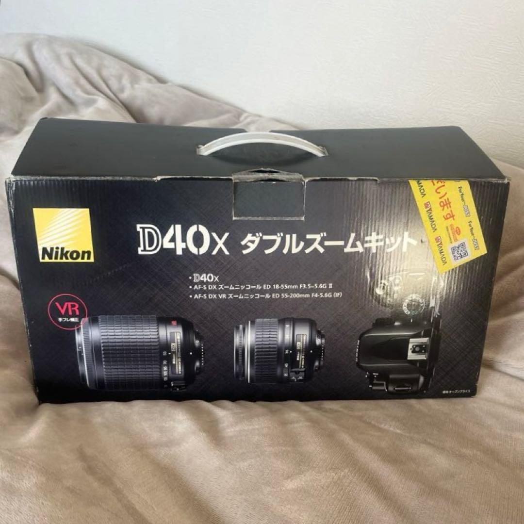 Nikon D40X 50mm付 レンズ3本 動作OK 【付属品完備】