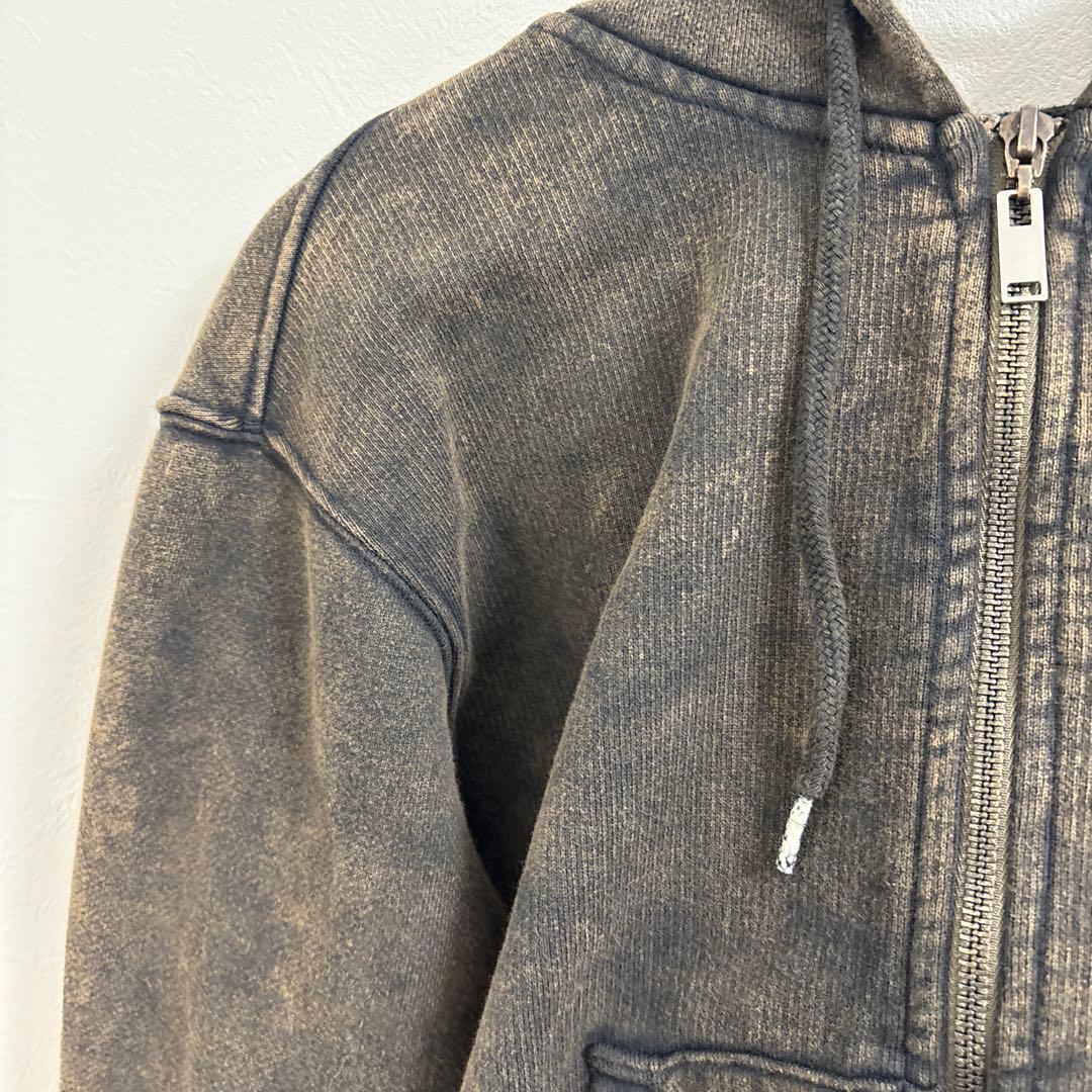 LON TONE ZIP HOODIE Ⅱ /KHAKI