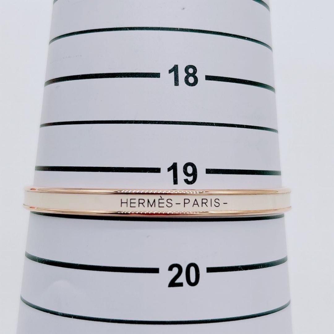 美品 HERMES 箱保存袋付き エルメス ブレスレット バングル レディース