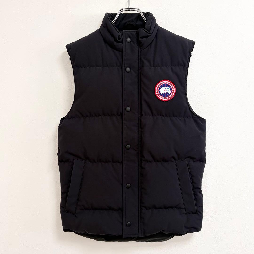 【極美品175cm向け】カナダグース XS 4151M ダウンベスト 紺