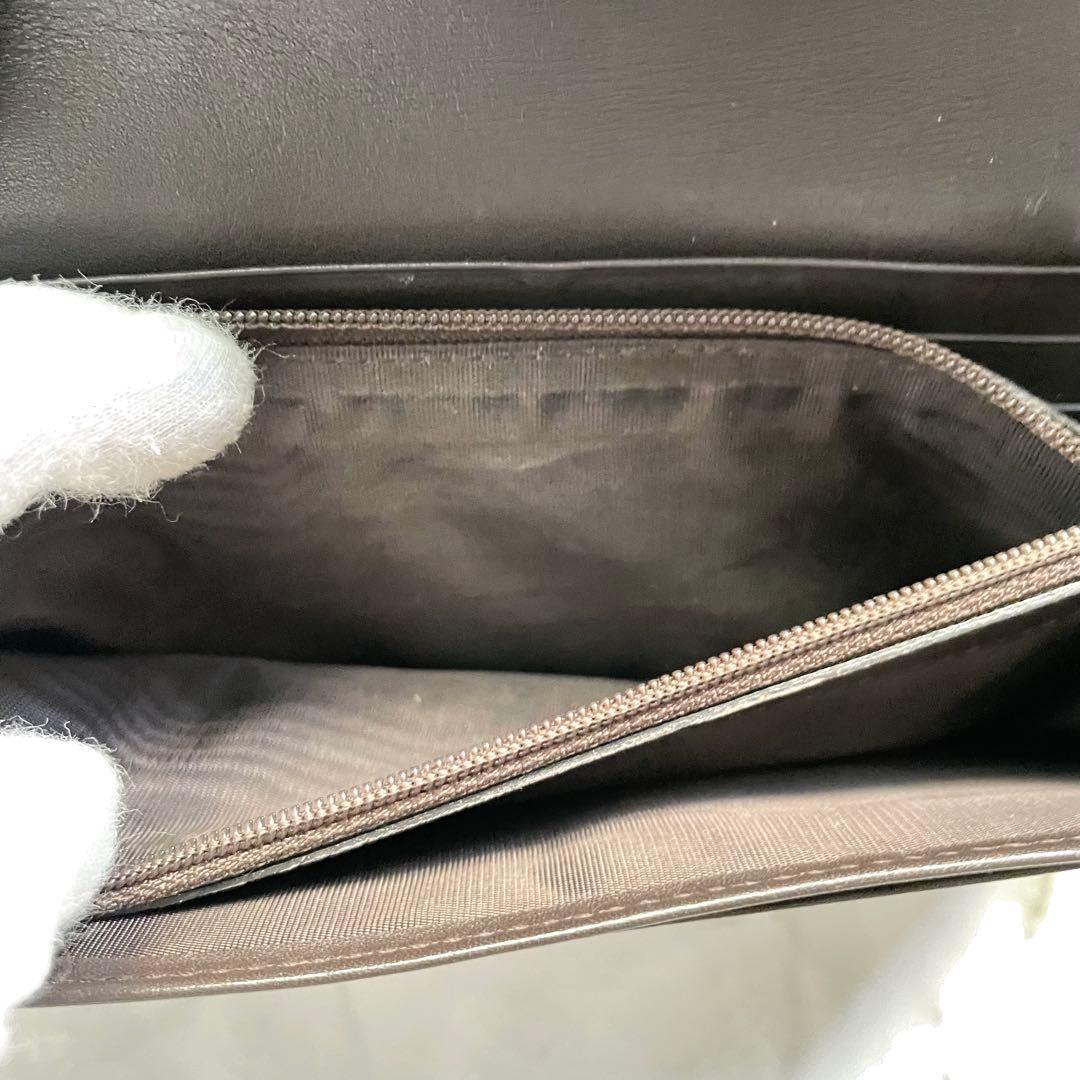 グッチ 長財布 オーガナイザー マイクロシマ GG レザー　0119-②