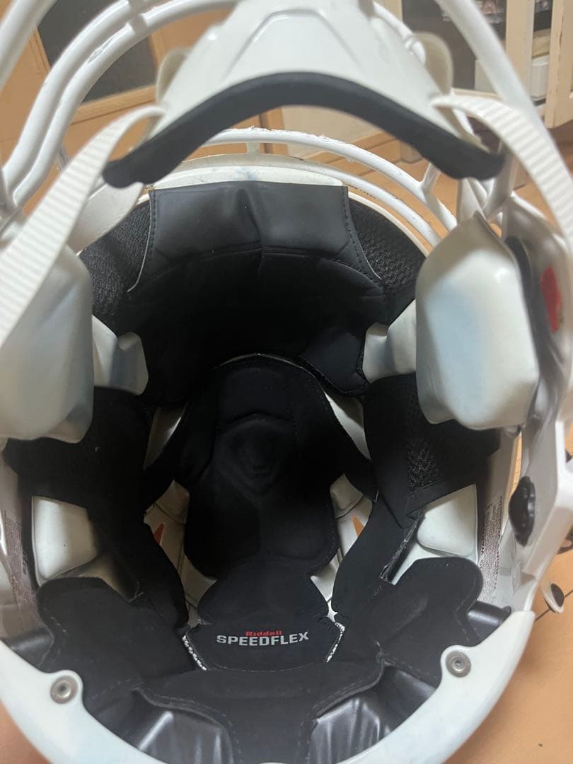 Riddell Speedflex ホワイトヘルメット Lサイズ