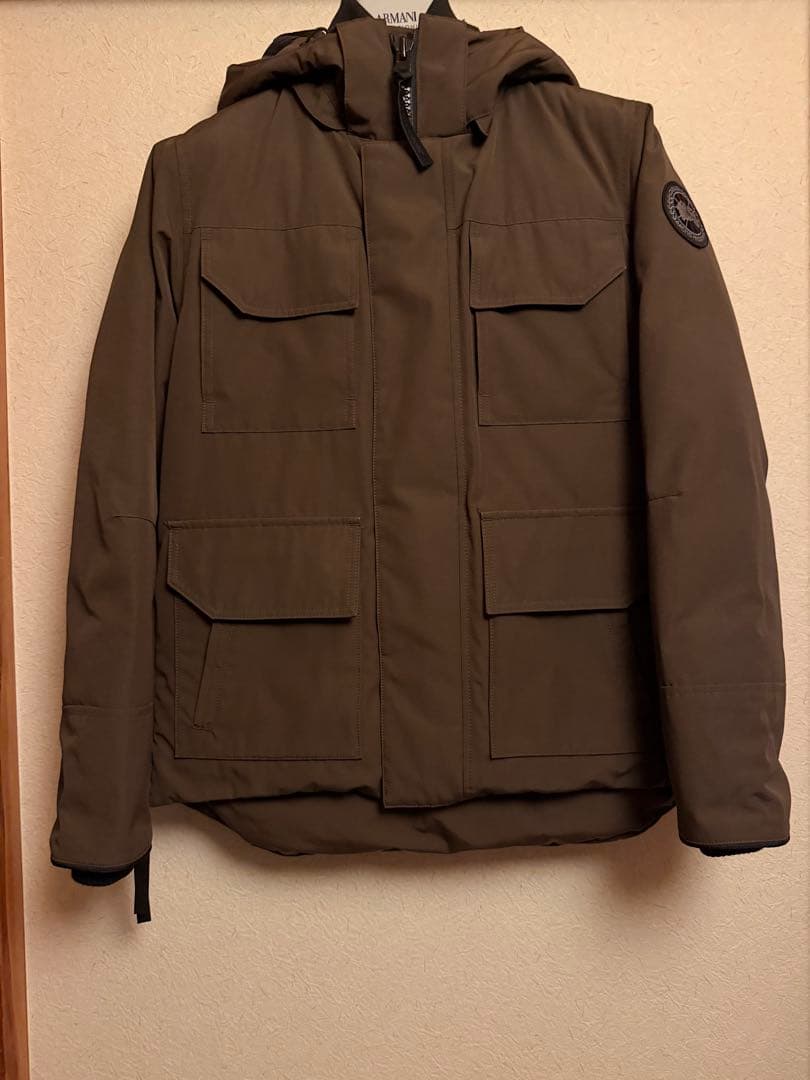 カナダグース  メイトランド ブラックレーベル希少ブラウン