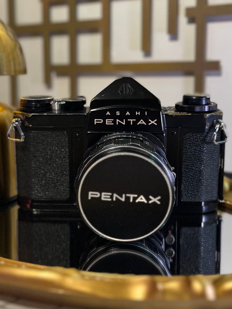 PENTAX SV ブラック + SMC TAKUMAR 28mmF3.5 緑窓