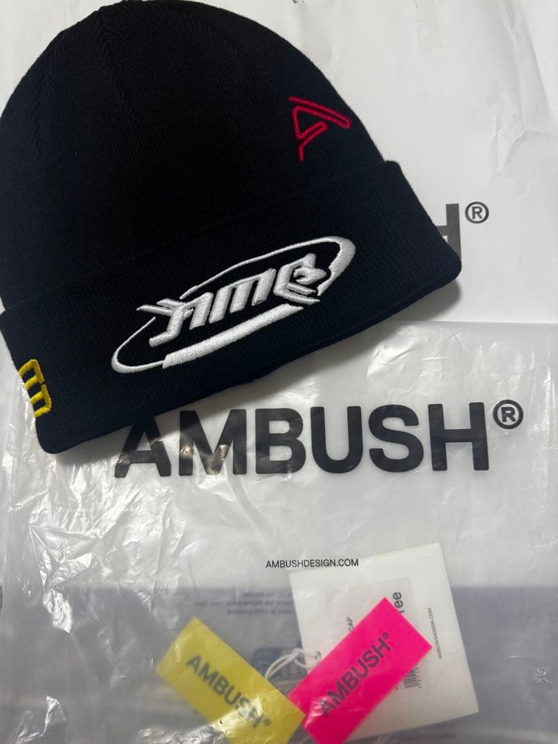 新品未使用　ambush ニット帽
