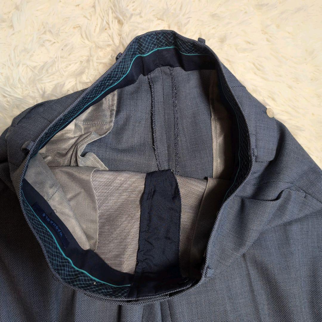 【美品 シェルボタン】オリヒカ スーツ セットアップ ストレッチ 洗える M