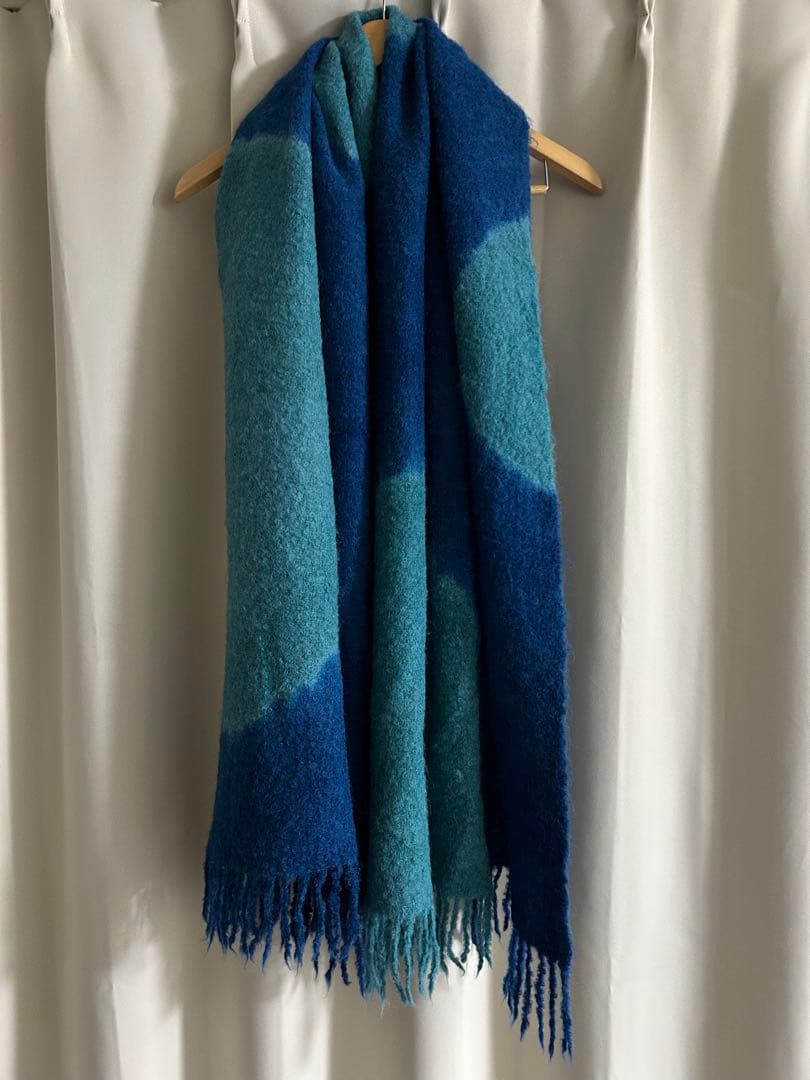 最終値下 SUZUSAN ブークレ ストール 鳴海絞り