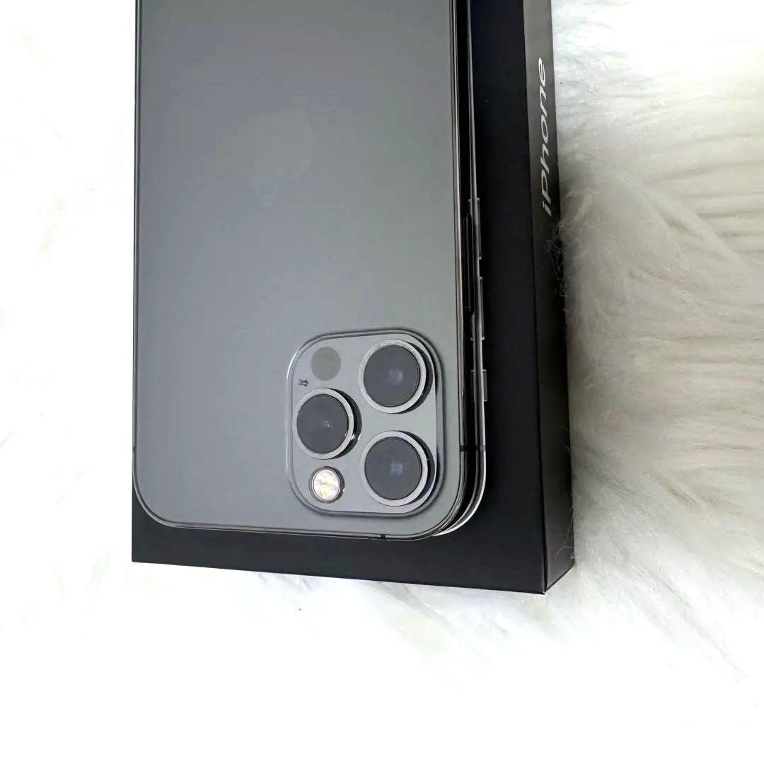 【美品】iphone12pro 128GB グラファイト アイフォン