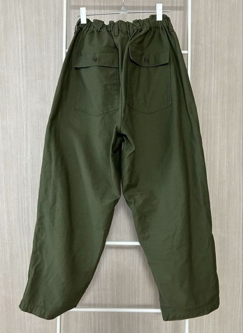 オーディナリーフィッツ／ジェームスファティーグ パンツ／カーキ／サイズ1